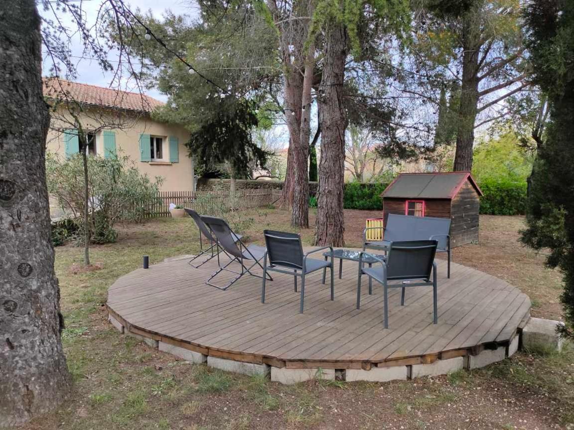 Appartement Avec Grand Jardin Et Parking, Uzes Uzès Exterior foto